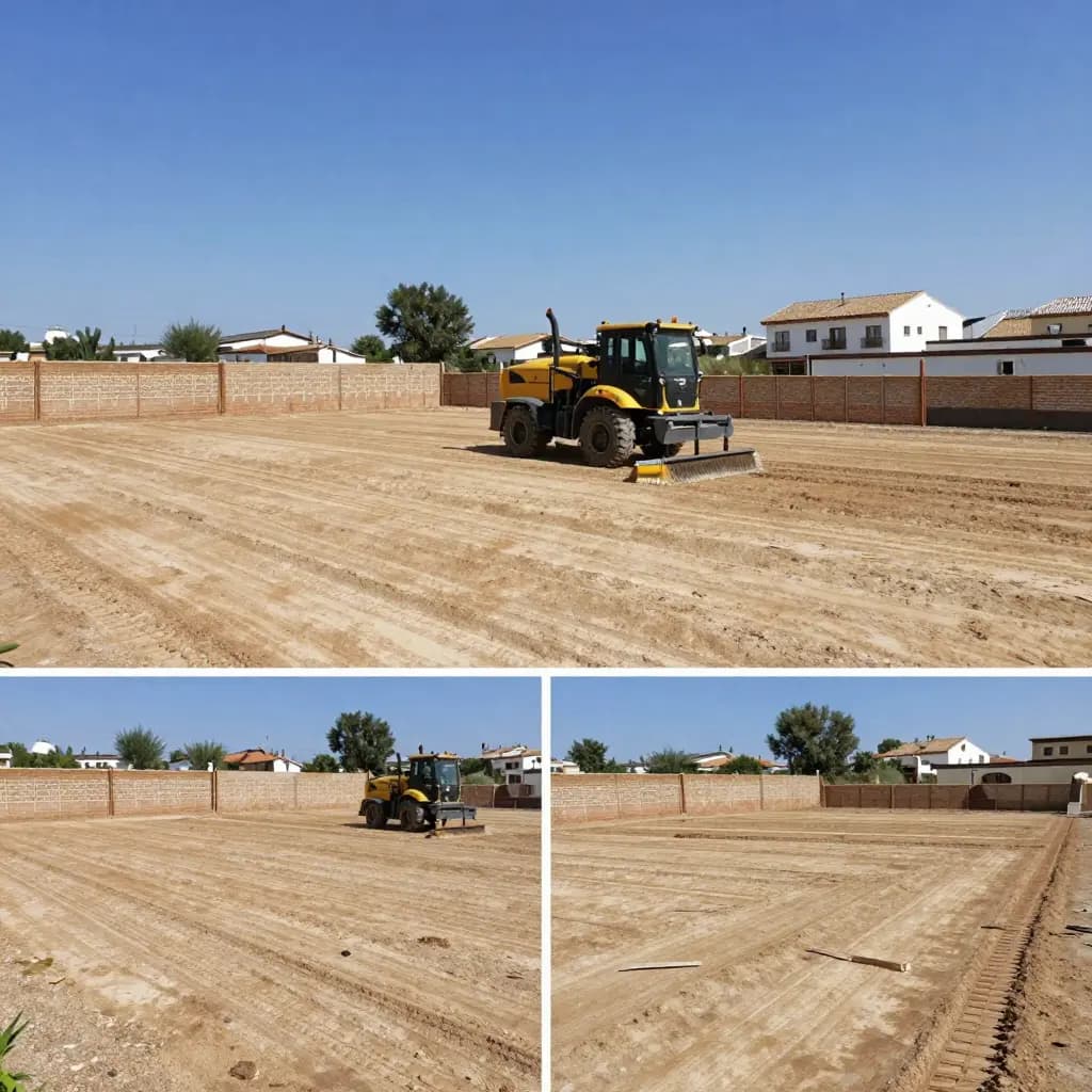 Desbroce y Limpieza de Parcela de 2000m² en Fuenlabrada