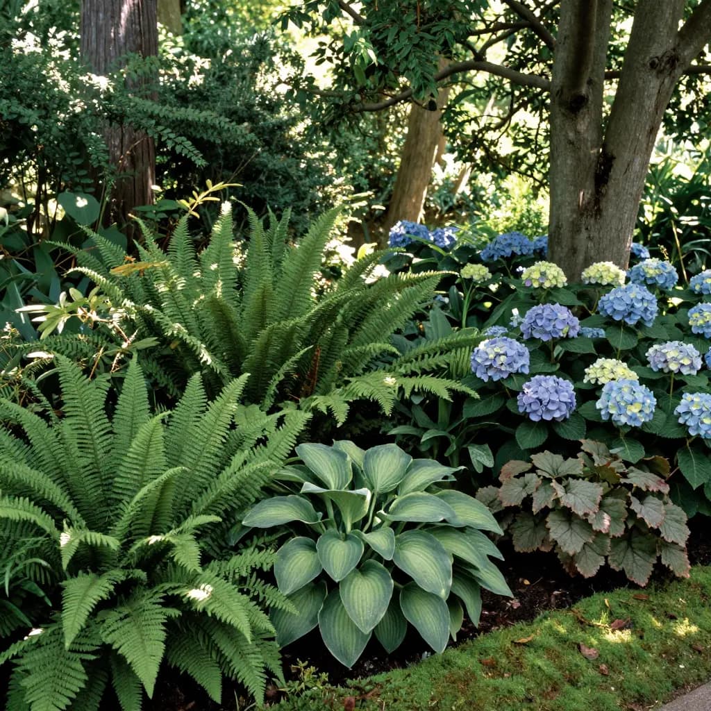 Jardines de Sombra en Madrid: Plantas y Diseño para Zonas Norte y Áreas Oscuras