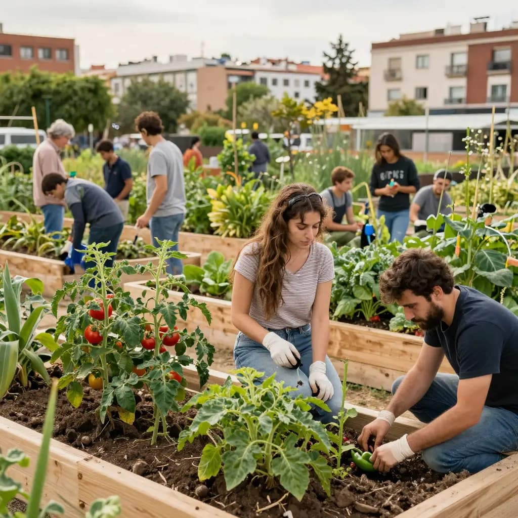 Huertos Urbanos y Comunitarios en Valdemarín